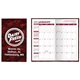 Cardstock Marble Cover Monthly Pocket Planner