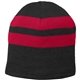 Port Company(R) Fleece - Lined Striped Beanie Cap