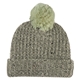 Grace Pom Beanie With Cuff