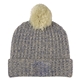 Grace Pom Beanie With Cuff