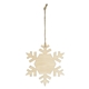 Wood Ornament - Snowflake