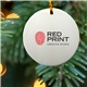 3 Ceramic Ornament - Round