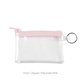Penny Key Ring - Clear Vinyl