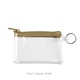 Penny Key Ring - Clear Vinyl