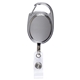 PATASKALA 30 Cord Shiny Chrome Finish Solid Metal Retractable Badge Reel and Badge Holder with Laser Imprint (Patent D539, 122)