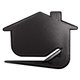 House Shaped Letter Opener