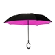 Shed Rain(TM) UnbelievaBrella(R) 48 Reverse - Close Manual Stick Umbrella (Solids)