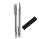 Lamy Push - Action Brushed Stainless Steel Ballpoint Pen Silver