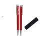 Lamy Push - Action Red Plastic Ballpoint Pen Grooved Grip
