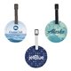 Hayes Dye - Sublimated Felt Round Luggage Tag