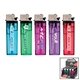 Transparent Standard Flint Cigarette Lighter