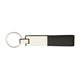 Leather Silver Keyring