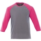 Mens DAKOTA Three Quarter Raglan Tee