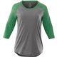 Womens DAKOTA Three Quarter Raglan Tee