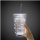 White String Light 16 oz LED Cup