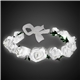 Pink Roses LED Halo Headband