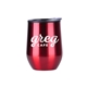 12 oz Economy Stainless Steel Stemless Wine Glass with Plastic Lining