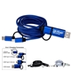 OSLO 5- in -1 Braided 6 Ft. Long Cell Phone Charging Cable