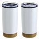 York 20 oz Stainless Steel / Polypropylene Tumbler with Cork Base