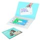 Greeting Card with Credit Card Style Dental Floss with Mirror