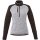 Womens VORLAGE Sweater Knit Half Zip Pullover Jacket
