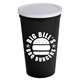 22 oz Stadium Cup with No - Hole Cover