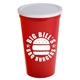 22 oz Stadium Cup with No - Hole Cover