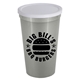 22 oz Stadium Cup with No - Hole Cover