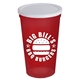 22 oz Stadium Cup with No - Hole Cover