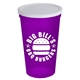 22 oz Stadium Cup with No - Hole Cover
