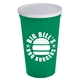 22 oz Stadium Cup with No - Hole Cover