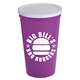 22 oz Stadium Cup with No - Hole Cover