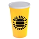 22 oz Stadium Cup with No - Hole Cover