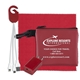 TECHMESH JUMBO Tech Home and Travel Kit with Microfiber Cleaning Cloth, USB Wall Charger in Mesh Zipper Kit