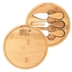 Harper Mini Bamboo Cheese Board Knife Set