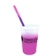 Mood(TM) 17 oz Stadium Cup / Straw / Lid Set