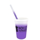 Mood(TM) 17 oz Stadium Cup / Straw / Lid Set