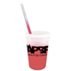 Mood(TM) 17 oz Stadium Cup / Straw / Lid Set