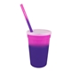 Mood(TM) 17 oz Stadium Cup / Straw / Lid Set