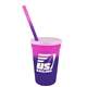 Mood(TM) 17 oz Stadium Cup / Straw / Lid Set