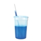 Promotional Personalized 22 oz Mood Stadium Plastic Cup / Straw / Lid Set