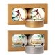 Scented Candle 2- Pack in Kraft Window Box