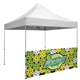 10 Standard Tent Half Wall Kit (Dye Sublimated, Single - Sided)