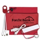 CHARGEBANK Mobile Tech Power Bank Accessory Kit with Charging Cables and Microfiber Cloth in Microfiber Cinch Pack Components inserted into Microfiber Kit