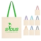 Penny Wise Cotton Canvas Tote Bag