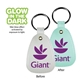 MicroHalt(TM) Western Saddle Key Tag