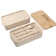 Stackable Bamboo Fiber Bento Box