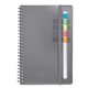 Semester Spiral Notebook With Sticky Flags