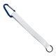 3/4 Sewn Polyester Keychain with Metal Split - Ring and Carabiner