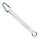 3/4 Sewn Polyester Keychain with Metal Split - Ring and Carabiner